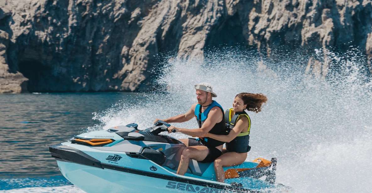 Alcudia: Guided Jet Ski Tour Visiting Aucanada Island - Booking Tips
