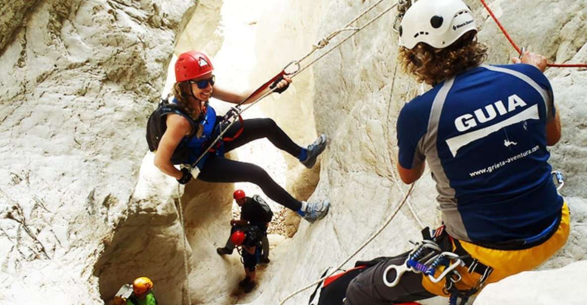 Alicante: Guided Canyoning Experience in The Ravine of Hell - Itinerary Highlights