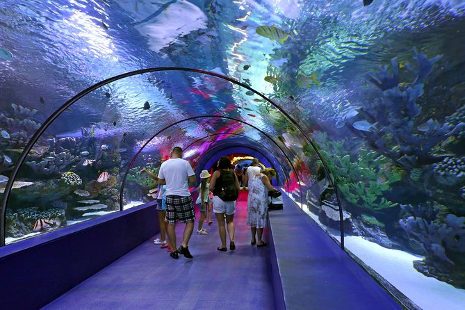 Antalya Aquarium Admission With Optional Antalya City Tour and Duden Waterfall - Inclusions