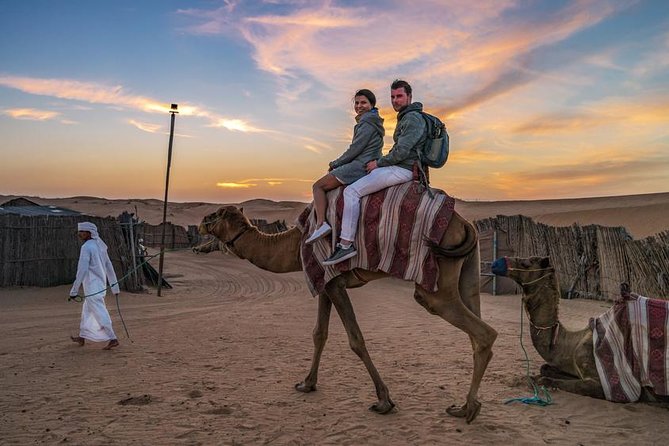 Arabian Desert Safari, BBQ Dinner, Camel Ride, Sand Boarding ATV & Live Shows - Enjoy Desert Safari and Sandboarding