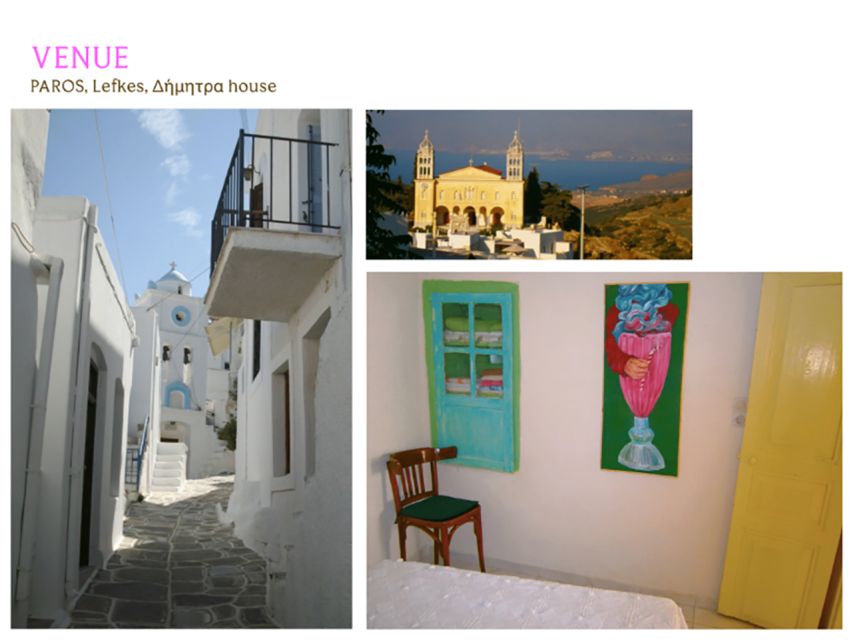 Art Therapy Retreat in Paros - Workshop Activities