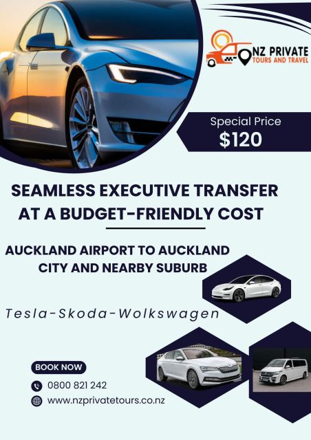 Auckland Airport Taxi: Private Transfer One Direction - Highlights