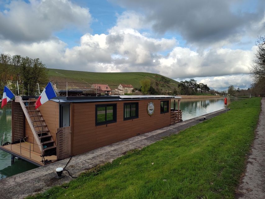 Aÿ Champagne : Canal and Vineyards With My House Boat - Day 1: Champagne House Visit & Clos Des Goisses