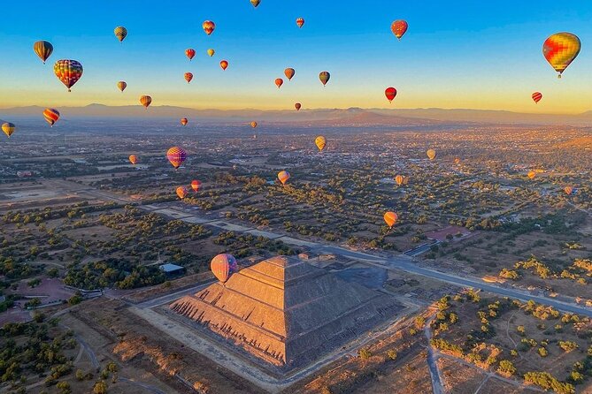 Balloon Flight in Teotihuacán Pick up CDMX Breakfast in Cave. - Meeting and Pickup Details
