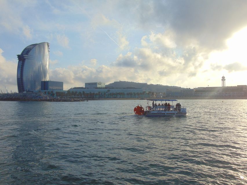 Barcelona: 1.5-Hour Private Scenic Pedal Boat Tour - Booking Information