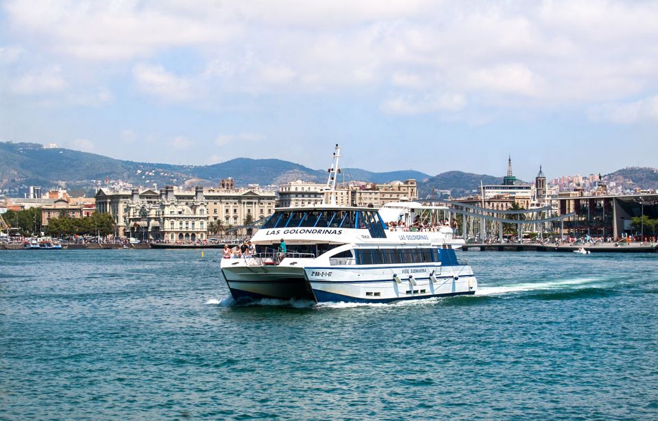 Barcelona: Boat Tour in Las Golondrinas - Experience Highlights