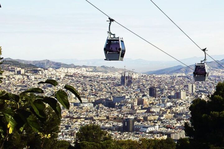 Barcelona Cable Car Sky Views, Magic Fountain & Castle Visit - Booking Details