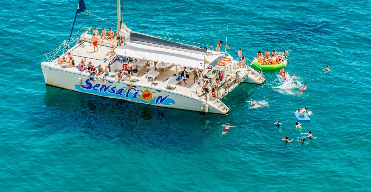 Barcelona: Catamaran Party Cruise With BBQ Meal - Experience Highlights
