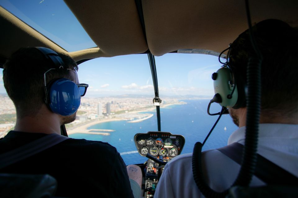 Barcelona: Helicopter Flight With Optional Yacht Cruise - Activity Highlights