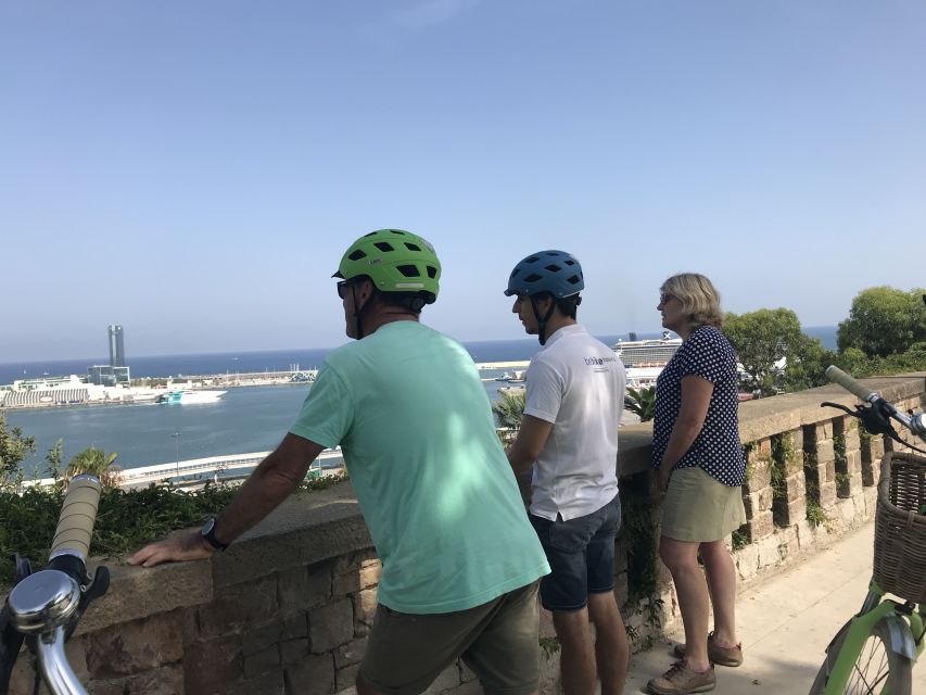 Barcelona: Montjuic Hill E-Bike Tour - Detailed Itinerary