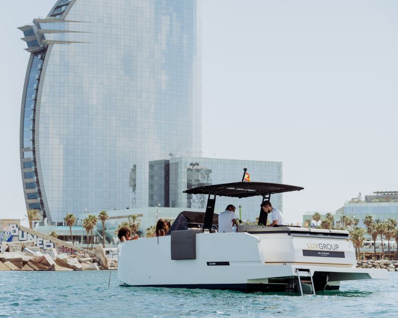Barcelona: Private Motor Yacht Tour With Drinks and Snacks - Experience Highlights