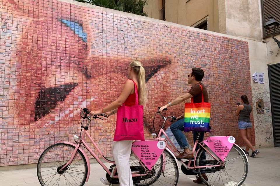 Barcelona | StreetArt Bike Tour Moco Museum - Tour Itinerary