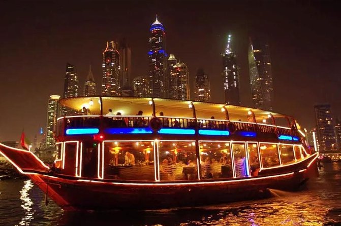 Beautiful Evening in Dubai Marina Cruise With Dinner & Live Shows - Pickup and Refund Policy