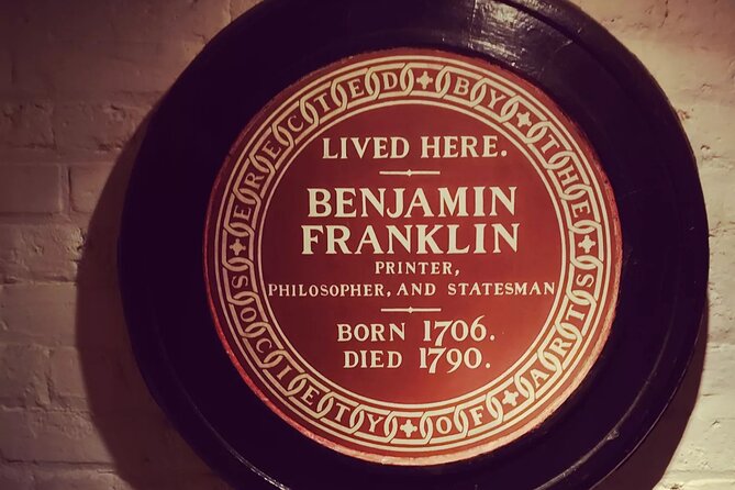 Benjamin Franklins London Tour - Tour Guide Information