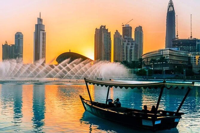 Boat Ride Admission to Dubai Fountain at Burj Khalifa Lake - Cancellation Policy
