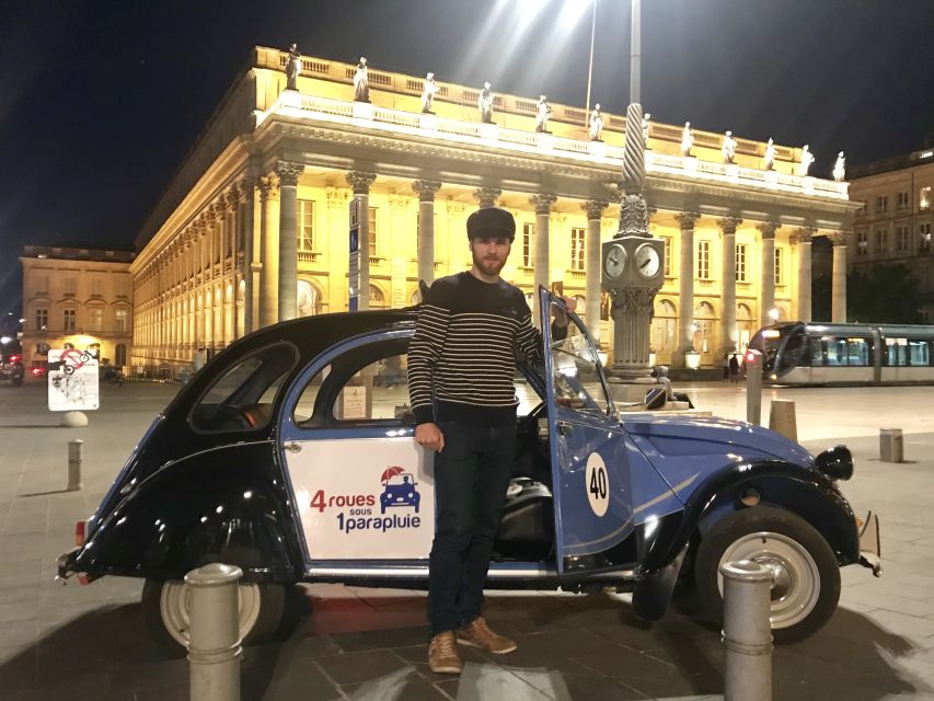 Bordeaux by Night: Private Tour in a Citroën 2CV - Booking Information