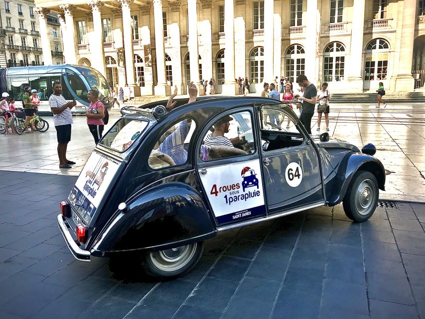 Bordeaux: Private Tour in a Citroën 2CV 1h30 - Detailed Itinerary and Sightseeing