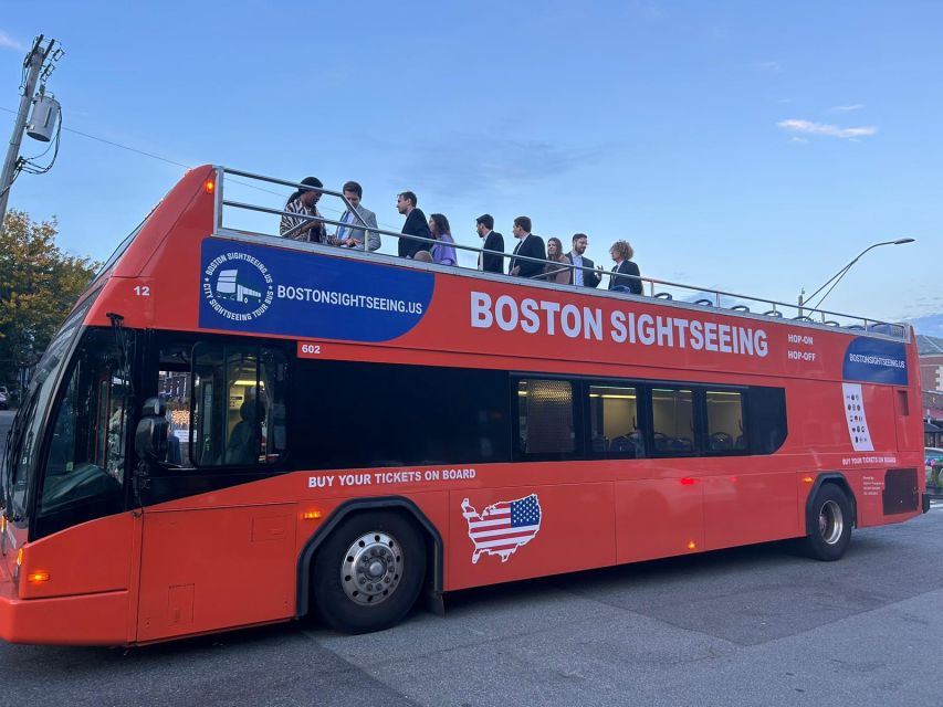 Boston Sightseeing: Single Ride Pass With Double-Decker Bus - Booking Details