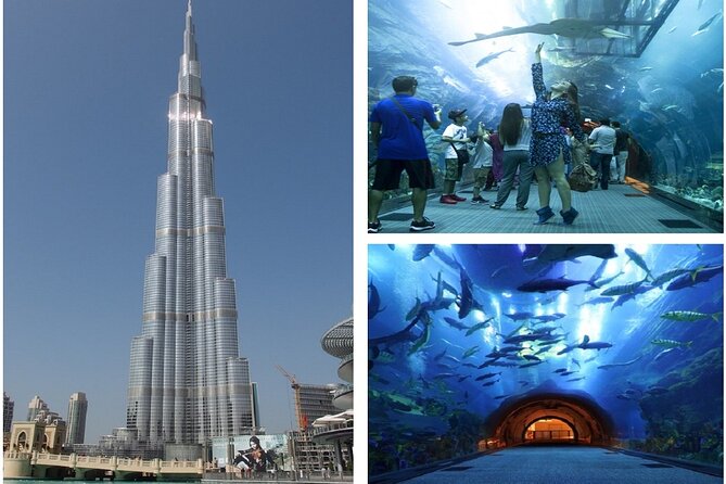 Burj Khalifa and Dubai Mall Aquarium Combo Deal - Logistics