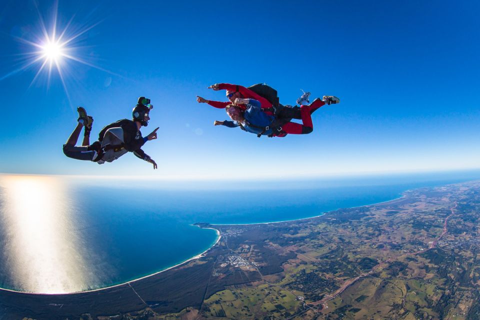 Byron Bay Tandem Skydive With Transfer Options - Experience Highlights