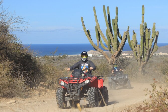 Cabo San Lucas and Margaritas Beach 4x4 ATV Double - Inclusions and Pickup