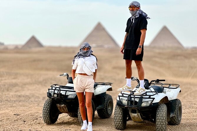 Cairo: Giza Pyramids , Sphinx Guided Tour , Quad Bike Safari & Camel Ride - Pricing Details