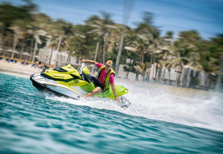 Caleta De Fuste: Jet Ski Circuit Experience - Experience Highlights