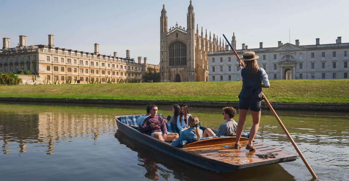 Cambridge: Guided Shared River Punting Tour - Booking Information