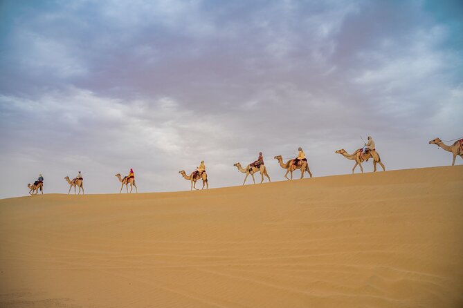 Camel Trekking in Open Red Dunes Desert - Enjoy Traditional Camel Riding