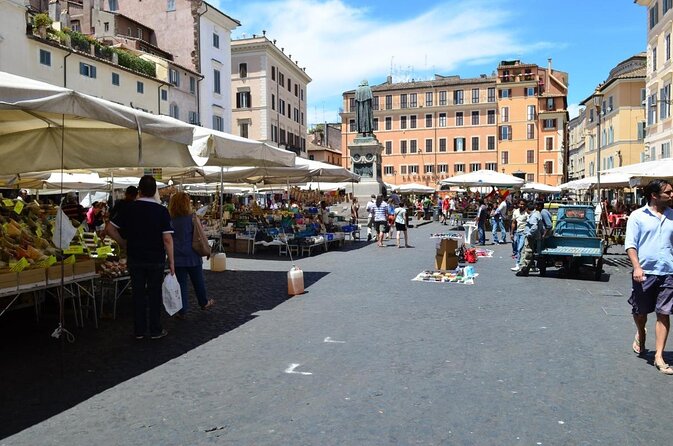 Campo De Fiori, Trastevere and Jewish Ghetto Private Tour - Cancellation Policy Information