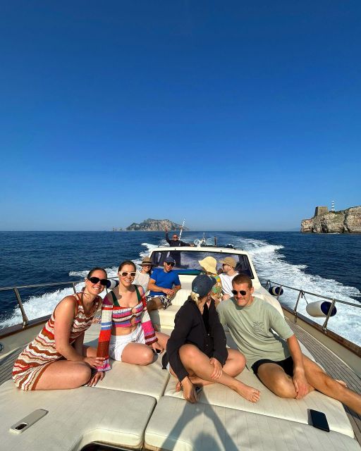 Capri&Positano: Private Boat Day Tour From Sorrento - Itinerary