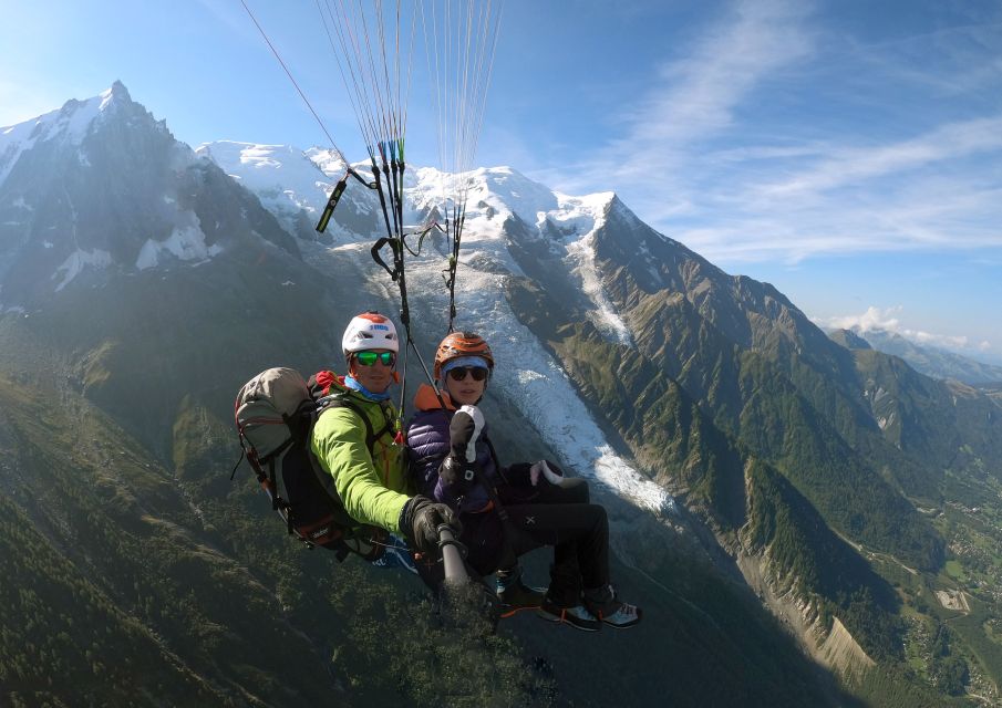 Chamonix-Mont-Blanc: Mountain Tandem Paragliding Flight - Experience During the Flight