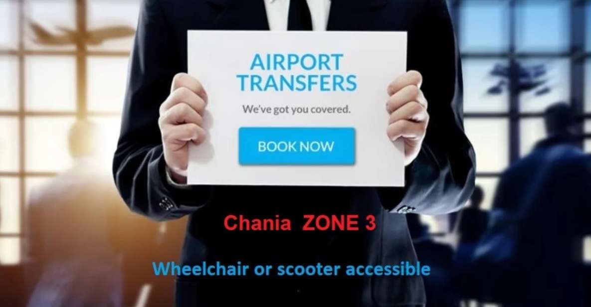 Chania Airport (Chq) To/From Chania Suburbs- Zone 3 - Activity Description