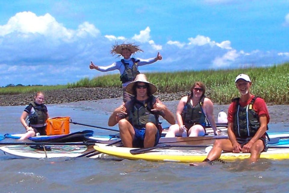 Charleston: Folly Beach Stand Up Paddleboard Dolphin Safari - Activity Description