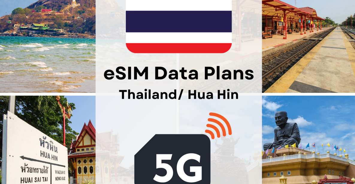 Chiang Rai: Esim Internet Data Plan for Thailand 4g/5g - Features and Benefits