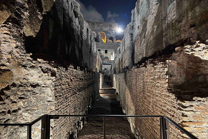 Colosseum Under the Moon: Exclusive Night Tour With Underground and Arena Access - Inclusions and Amenities