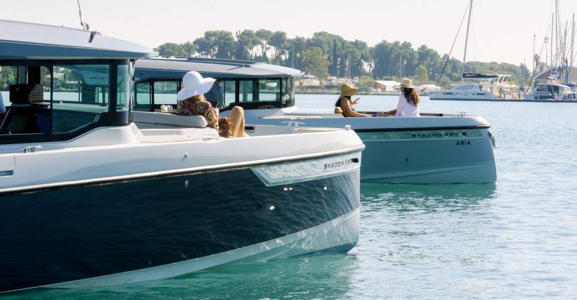 Corfu Seaside Private Luxury Half-Day Cruise - Boat Details