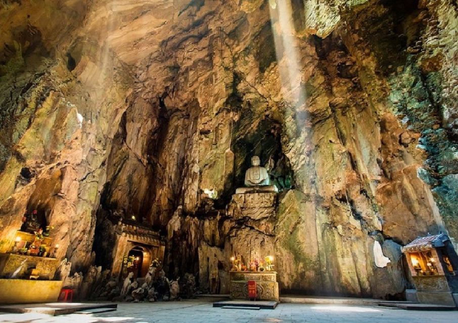 Da Nang: Lady Buddha, Monkey Mountain and Am Phu Cave Tour - Full Description