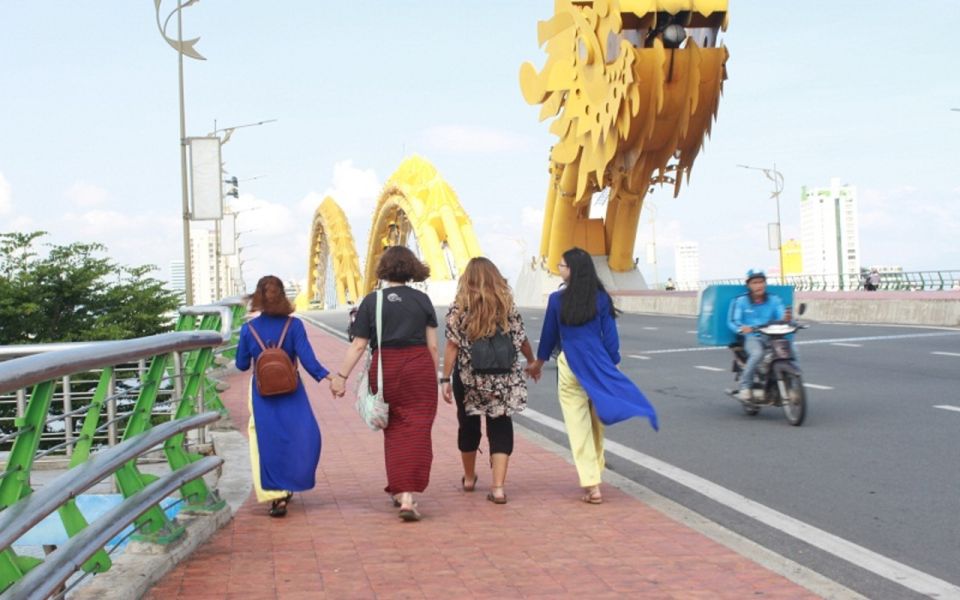 Da Nang: Private City Tour by Scooter With Ao Dai Lady Rider - Tour Itinerary Details