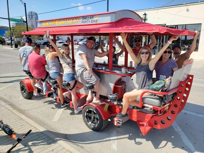 Dallas Party Bike Pub Crawl in Deep Ellum - Experience Highlights