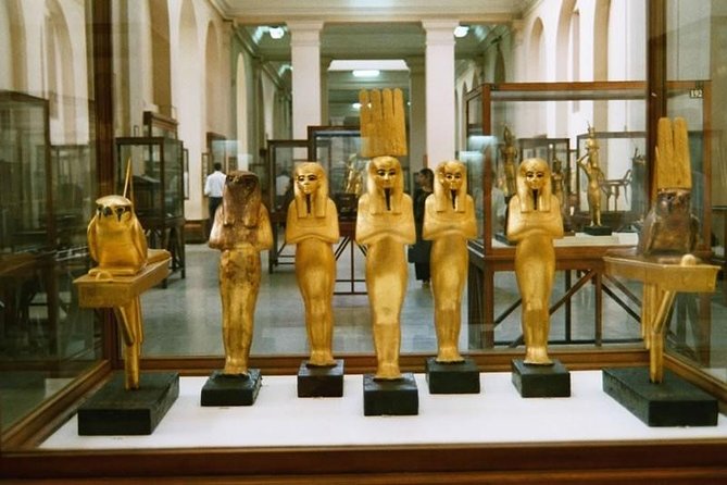 Day Tour Cairo Egyptian Museum Coptic Cairo and Khan El Khalili Bazaar From Giza - Bazaar Experience