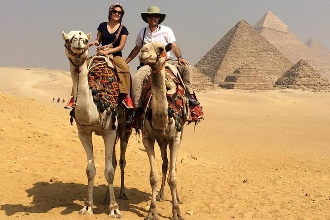 Day Trip to Giza Pyramids, Sphinx and Egyptian Museum With Camel Ride and Lunch - Inclusions and Exclusions