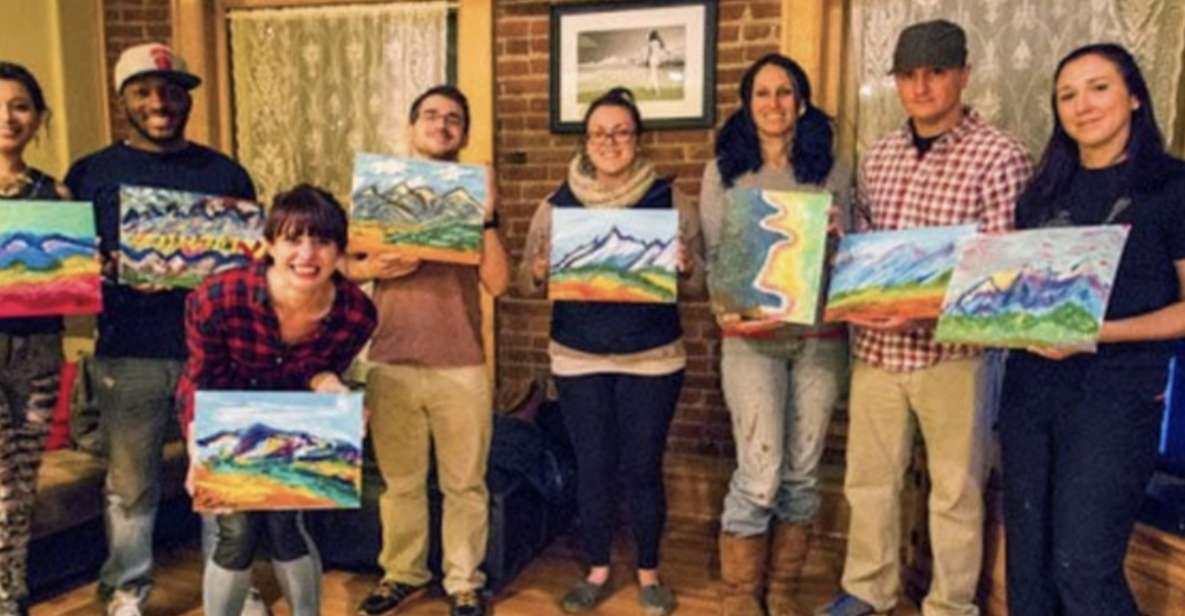 Denver: Cannabis-Friendly Painting Class - Experience Highlights