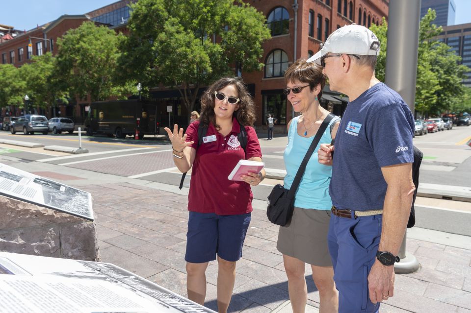 Denver: History and Architecture Walking Tours - Booking Information