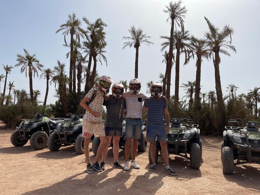 Desert of the Palm Grove of Marrakech: Discover in Quad - Booking & Cancellation Policy Details