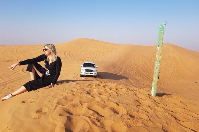 Desert Safari 4x4 Dunes, Camel Riding, BBQ & Live Shows - Indulge in a BBQ Feast