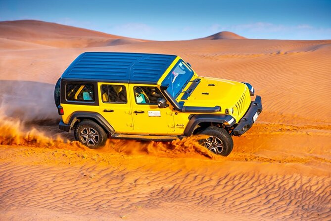 Desert Safari Tour Using Jeep Wrangler in Dubai - Jeep Wrangler Experience