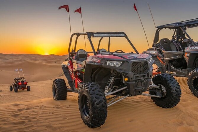 Desert Safari With Camel Ride, BBQ Dinner, Sand Board & Live Show - Logistics and Pickup