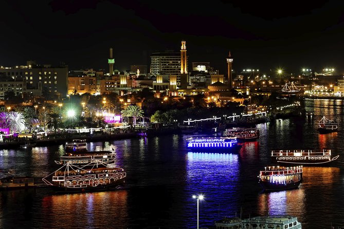 Dhow Boat Dinner Cruise in Dubai Creek - Overview of Dhow Boat Dinner Cruise