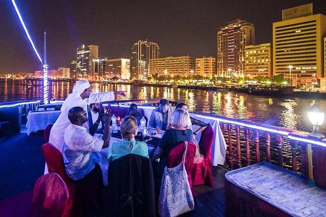 Dhow Dinner Cruise in Dubai Canal - Dining Experience on the Dhow